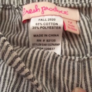 Fresh Produce Cropped Palazzo Pants Size 1x
